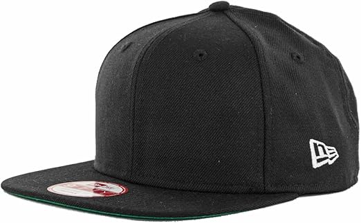 Amazon Com New Era 9fifty Plain Blank Snapback Hat Original Uniform Cap Black Navy Red Clothing