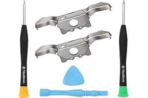 NIUBIXX Sthetix Upgraded LB RB Bumpers Replacement Triggers Button Parts - Revolutionary Precision Design + T6 T8 Screwdriver Repair Kit Compatible with Xbox One Elite Controller