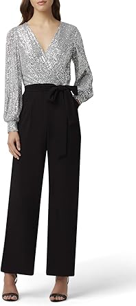 silver long sleeve sequin top