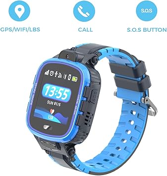 PRIXTON - Reloj GPS niños/Reloj Digital para niños con GPS, Botón ...