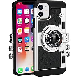 iPhone 11 Case, Awsaccy 3D Cool Unique Cute Camera