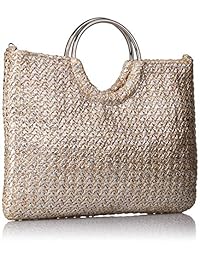 Jessica McClintock Sonia - Bolso con asa metálica