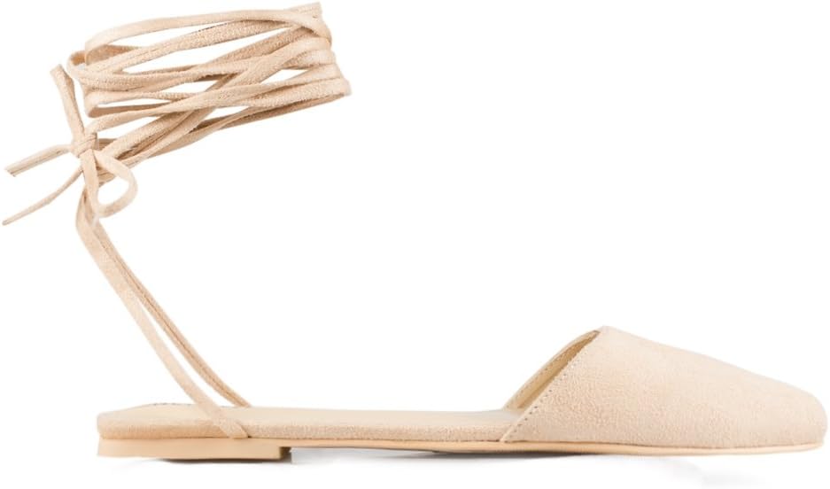 NLY Shoes Women's Pointy Strap Ballerina