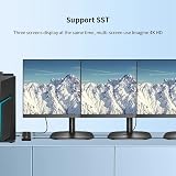 PRIZOM 8K DisplayPort 1x3 Splitter 8K60Hz 4K120Hz Hub Multi Monitor Extended view 4