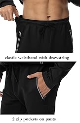 YSENTO Men's Tracksuits Outfits 2 Pieces Jogger