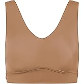 Harper Wilde Bliss Bralette - Ultra-Soft and Lightweight V-Neck Bralette - Wireless Bras for Women