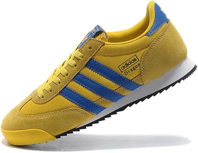 Amazon アディダス オリジナル ドラゴン スニーカー イエロー ブルー メンズ Adr0009 28ｃｍ Adidas アディダス スニーカー