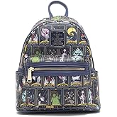 Loungefly Disney Nightmare Before Christmas Allover Print Tarot Womens Backpack