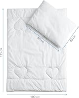 Baby Comfort Toddler Duvet Pillow Set 7 Tog 135x100 cm Anti Allergy Microfibre view 4
