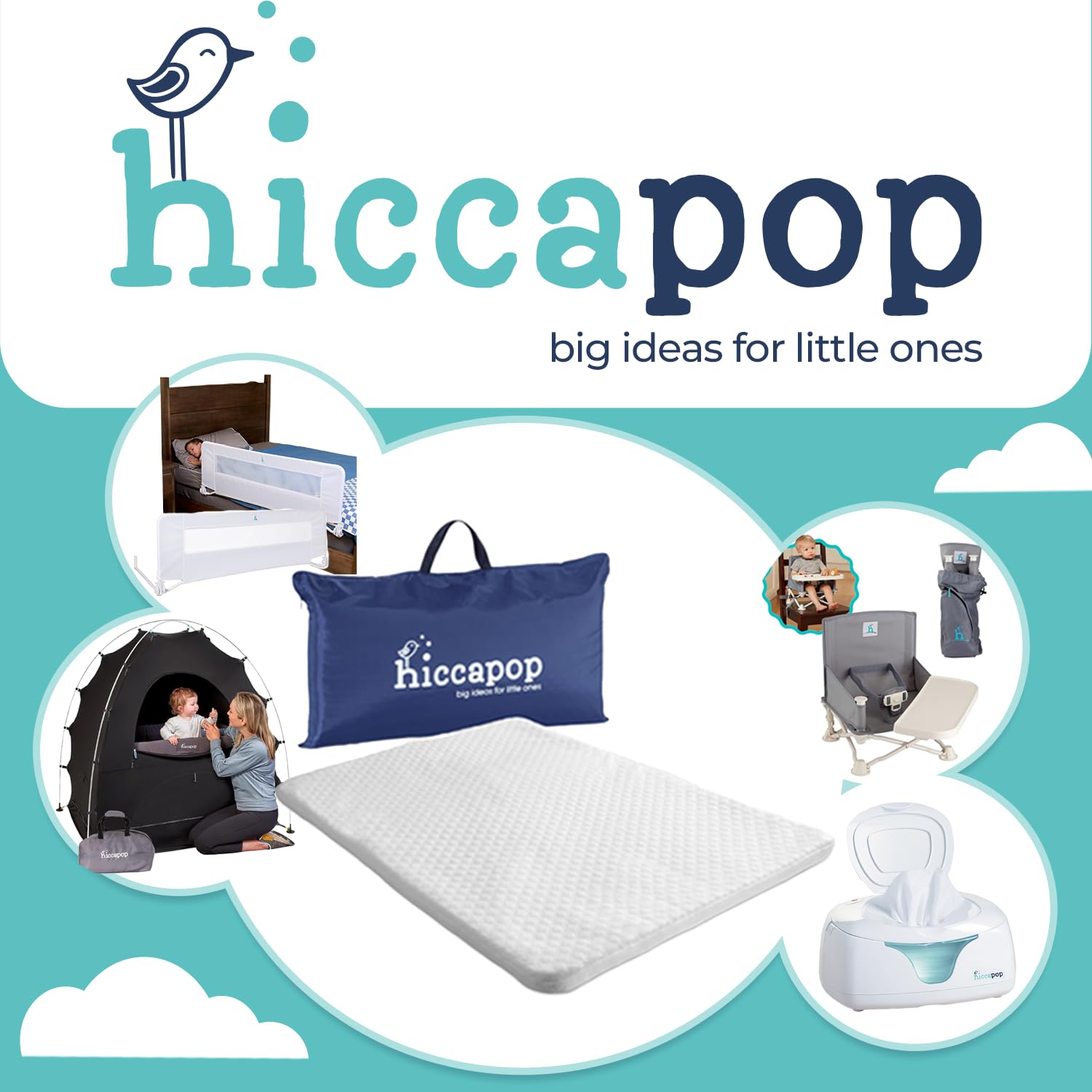 hiccapop Pack and Play Mattress Pad (38
