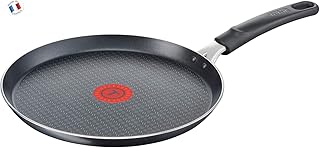 Tefal Elegance C36710 Crêpe-Pfanne 25 cm, Aluminium, schwarz