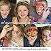 Face Painting Kit- Safe Non Toxic 12 Vibrant Color Palette . Professional Quality Face & Body Paint Kits with 2 brushes and Bonus E-book. Ideal birthday present.!