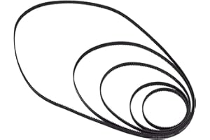 TOOLOFLIFE 3D Printer Timing Belt 2GT-6 Closed Loop Rubber Belt 6mm Width 1220mm Length 1pcs