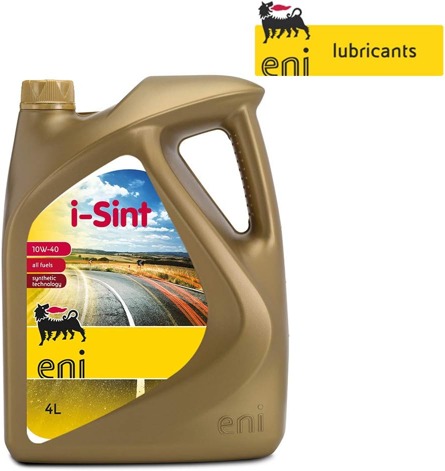 ENI 102492 i-Sint 10W-40 Car Engine Oil, 4 Liter: Amazon.co.uk: Car ...