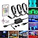 WENICE LED Strip Lights Sync to Music,LED Strip kit 3M/9.9ft 5V USB Powered Light Strip 5050 RGB Light Color Changing IR Controller