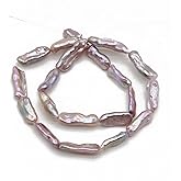 Baroque Pearl Beads Natural Cultured Freshwater Biwa Pearl Loose Bead for DIY Women Pendants Earrings Jewelry Making