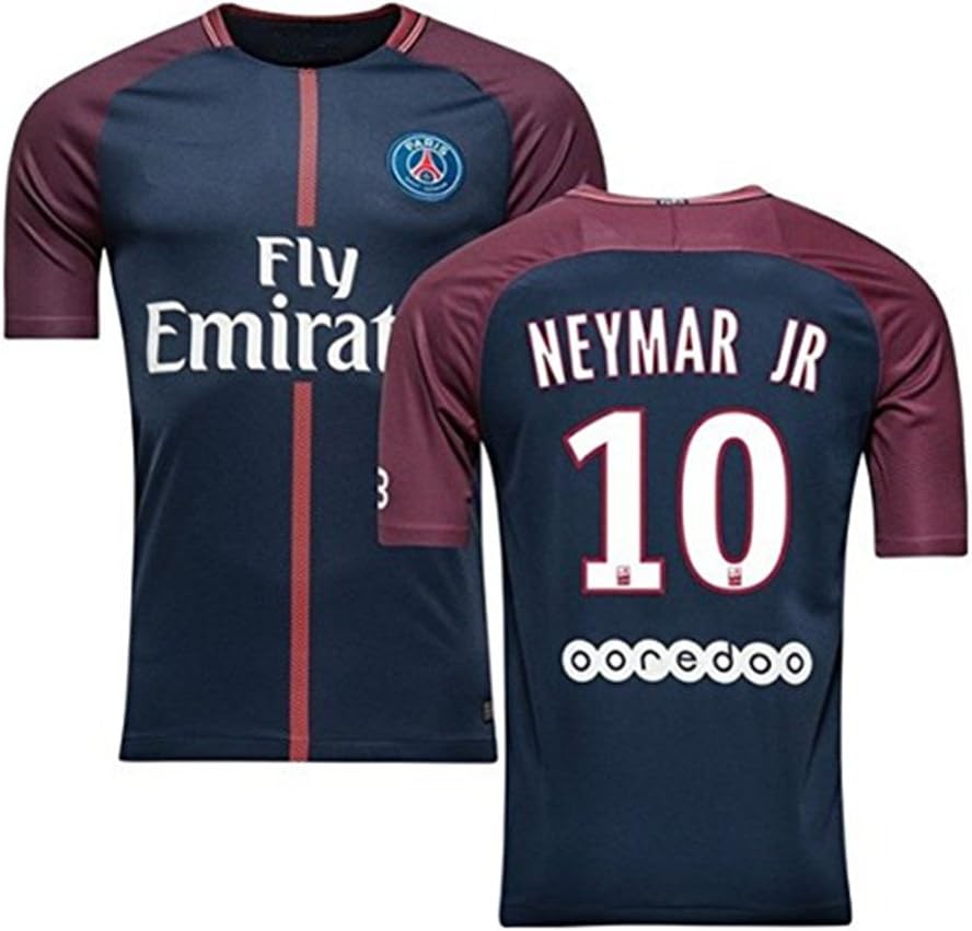Soccer Kids Jersey #10 Neymar Jr. Home Soccer Jersey Shorts Socks Bracelets Set Youth Sizes by Fans Choice