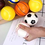 VEYLIN 12pc Soft Foam Sponge Sports Balls Mini Football Basketball Tennis view 2