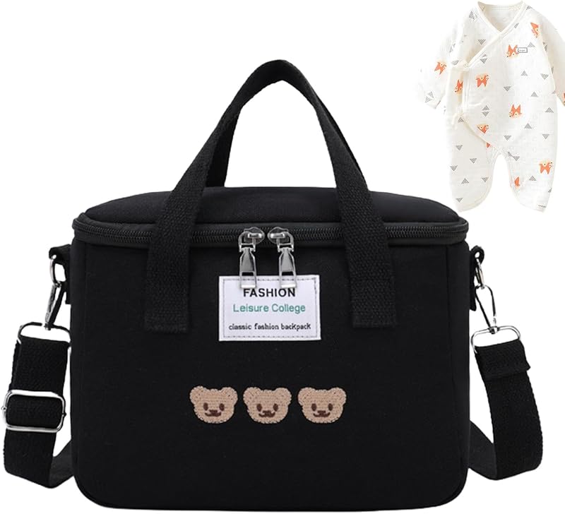 zwxqe Baby Diaper Bag Tote Large Capacity Nappy Bag Travel Insulation
