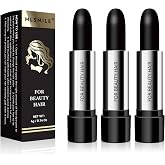MLSMILE Hair Color Touch-Up Stick Hair Dye Pen, 3PCS Black Hair Color Stick | Long Lasting Fast Staining Cover Gray Hair, Compact and Convenient, Physical Covering &amp; Safety