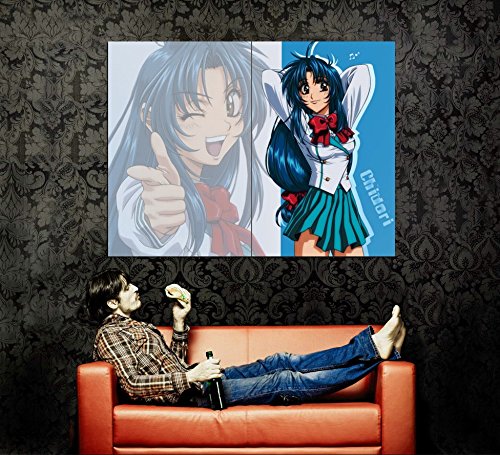 Xv2185 Full Metal Panic Kaname Chidori Anime Manga Art Huge