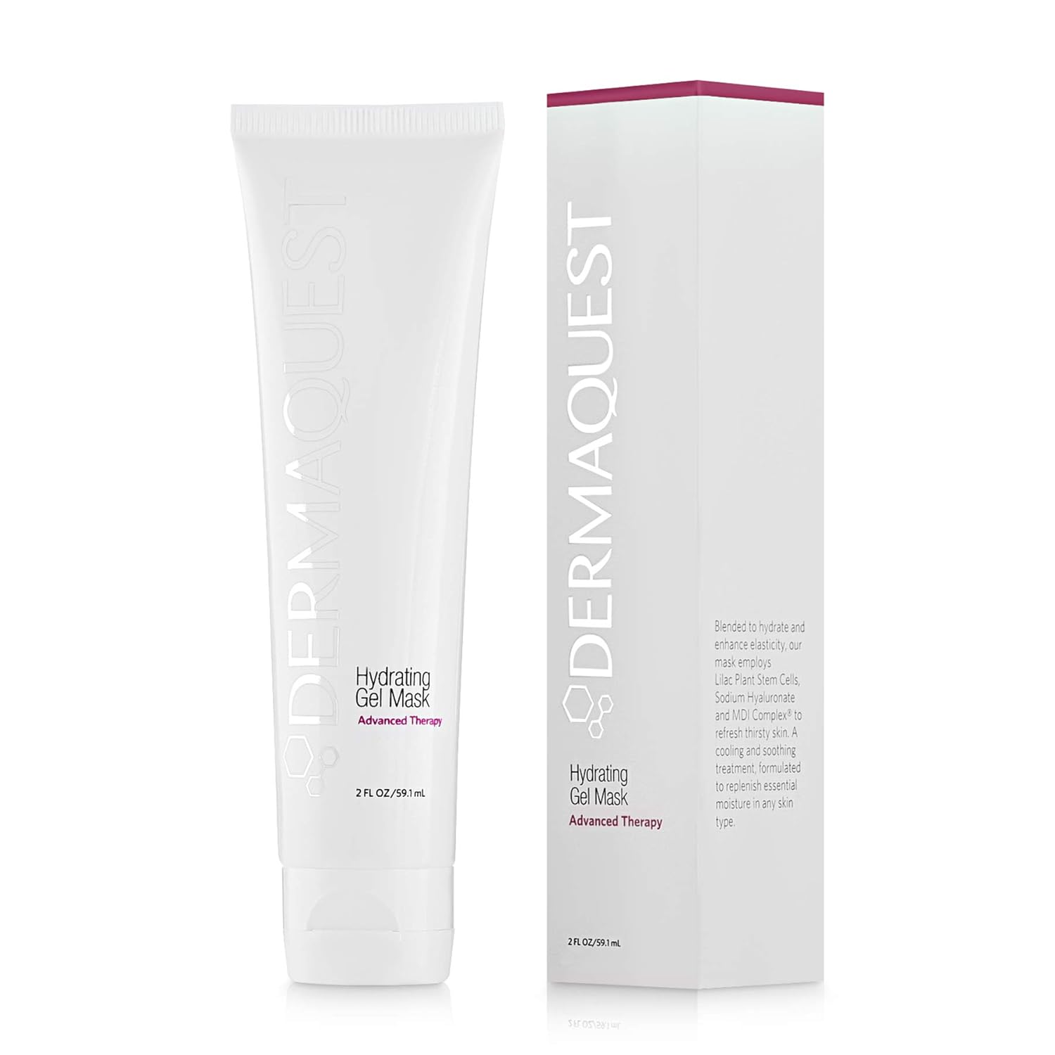 DermaQuest Advanced Therapy Hydrating Gel Mask for Stressed Skin - Soothing, Cooling, Healing Treatment, 2 fl. oz.