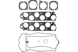 ANODZU MS 96409-3 Fuel Injection Plenum Gasket Set Fit for Acura ZDX TSX RDX MDX RL TL, Fit for Honda Odyssey Pilot Accord Crosstour Ridgeline
