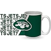 Rico Industries NFL Football 15 oz White Ceramic Mug