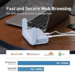 GL.iNet GL-B3000 (Marble) Wireless WiFi 6 Router