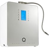 Tyent - Q-Series Water Ionizer - Dual Filtration System - Hydrogen Enhanced Water Purification - Adjustable pH Settings - Backlit Color Touch Panel &amp; Auto-Flow Stop