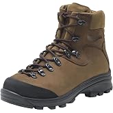 Kenetrek Men's Safari Non-Insulated Hiking Boots | 7" Tall, Full Grain Leather Uppers, Nylon Midsole, High-Traction Outsole, Breathable Lining