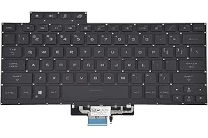 KBRPARTS Replacement Keyboard for ASUS ROG Zephyrus G14 GA401 GA401I GA401IV GA401Q GA401QM GA401U Series Laptop, Zephyrus G14 Replacement Keyboad wih Backlit US Layout 8037B0169701