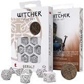 Q-Workshop Witcher Dice Set. Geralt - Q-Workshop White Wolf