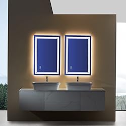 ISTRIPMF 24x32 inch LED Bathroom Mirror RGB Color