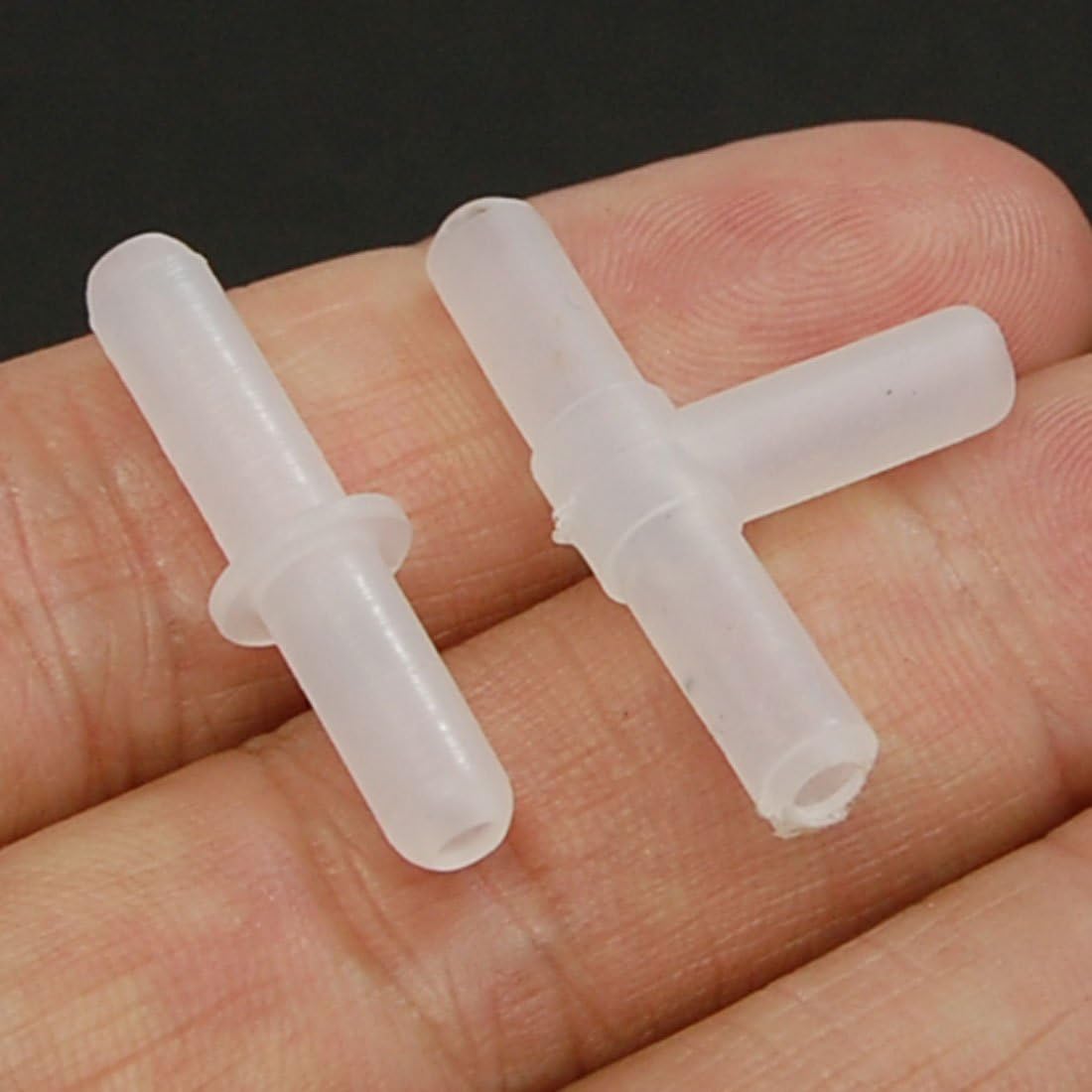 sourcing map Aquarium Airline Air Tube Tubing Connectors Filters, 10 Pieces, Small - Image 3