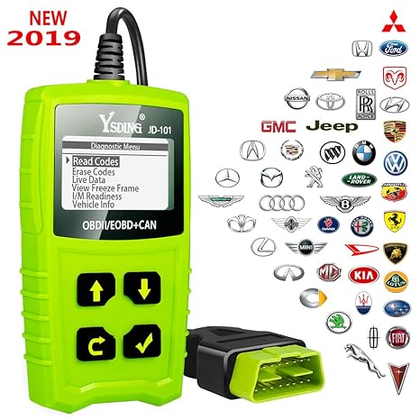 Amazon.com: Jdiag101 OBD2 - Escáner automático de códigos de ...