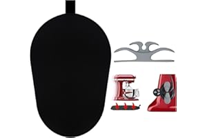 OWOWONG Sliding Mat for Kitchenaid Mixer, Mover Mat Pad for 5-8Qt Bowl Lift Stand Mixer, Kitchen Appliance Slider Compatible for Pro 600 Stand Mixer with Grey Kitchen Accessory, Kitchen Aid Mixer Accessories
