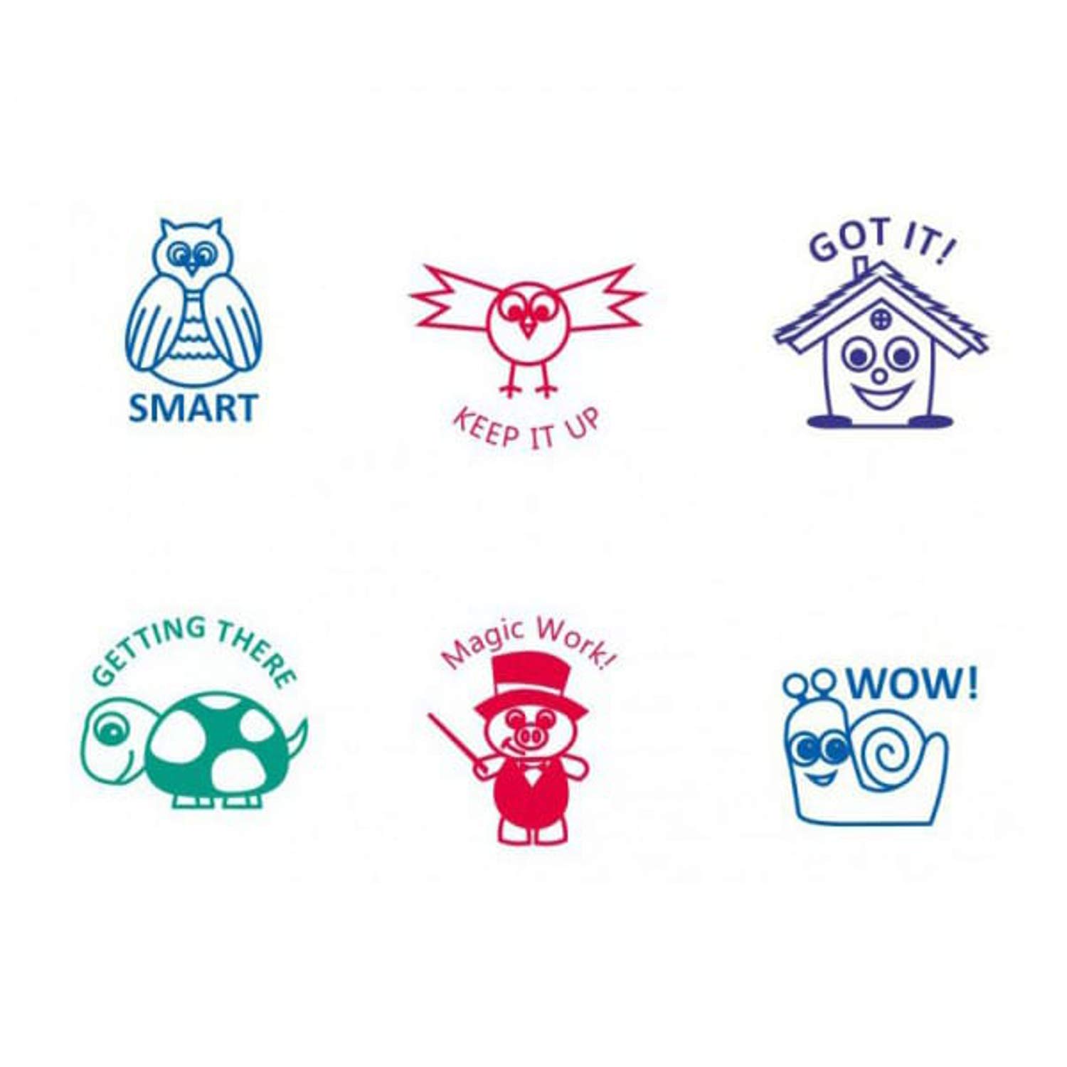 Trodat Classmates Motivational And Reward Teacher Stamps Set