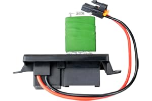 RUIZURE Front AC Blower Motor Resistor HVAC Heater A/C Kit for Chevy Silverado 1500 2500 Tahoe Avalanche Suburban, GMC Sierra Yukon XL, Cadillac Escalade, 1999 2000 2001 2002 2003 2004 2005 2006, 89019089