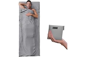 Sleeping Bag Liner，35.4 * 86.6inch Portable, Multipurpose, Waterproof, Hygienic,Sleeping Bags for Traveling, Camping, Hiking,