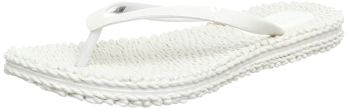 White Ilse Jacobsen Flip Flops