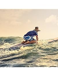 Speedo Camisa de natación Easy Rash Guard de manga corta para hombres con protección UV y UPF 50+