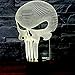 Skull 3D Illusion Lamp for Halloween Decor, Elstey 7 Color Changing Touch Table Desk LED Night Light Great Kids Gifts Home Decoration