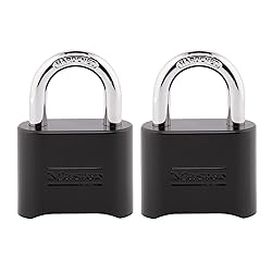 Master Lock Black Combination Padlock, Set Your Own