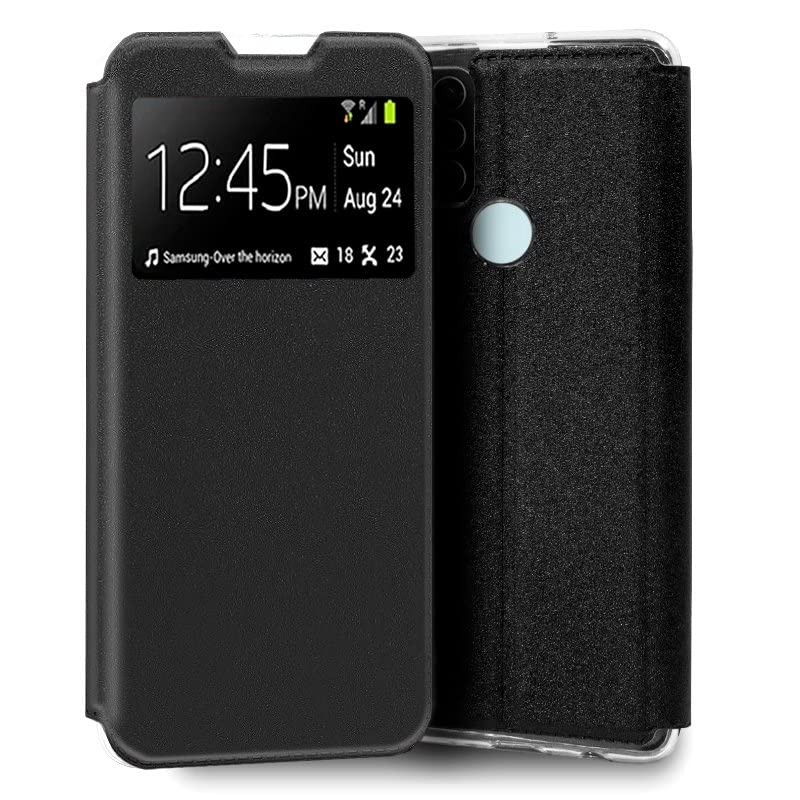 Cool Flip Cover for ZTE Blade A52 Smooth Black