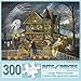 Bits and Pieces – Large 300 Piece Jigsaw Puzzle for Adults – Haunted Haven - Halloween Jack - o - Lanterns Jigsaw Puzzle by Artist Ruane Manning, Completed Puzzle Size: 18