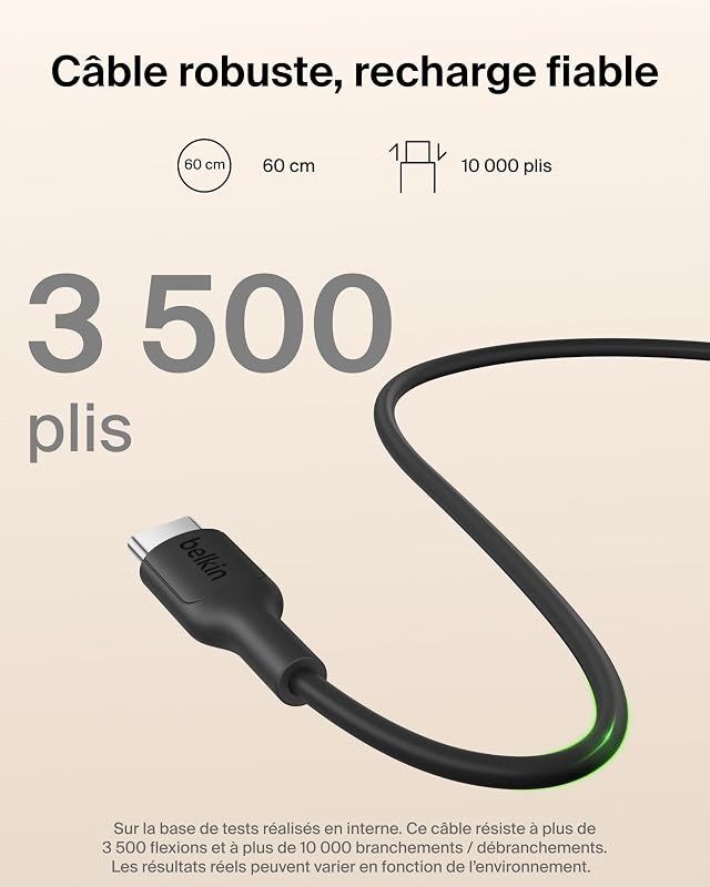 BoostCharge Batterie Externe Magnétique 5 000 mAh - Noir