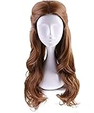 Deifor Long Brown Wavy Synthetic Hair with Braid