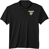 Pittsburgh Penguins Power Play Black NHL Officially Licensed Performance Polo Shirt