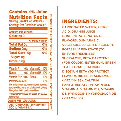 Sparkling Ice Orange Mango Pack of 12 - Image 3